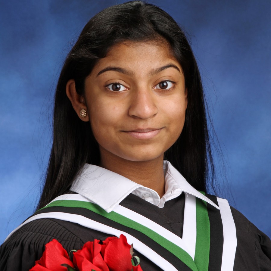 Ravicha graduation portrait